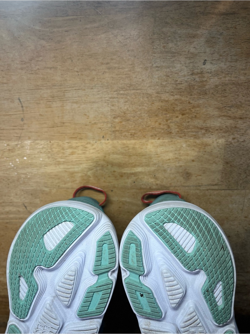 Hoka One One Bondi 7 Womens Size 8 Wide Running Shoes Sneakers Eggshell Blue - Picture 9 of 12